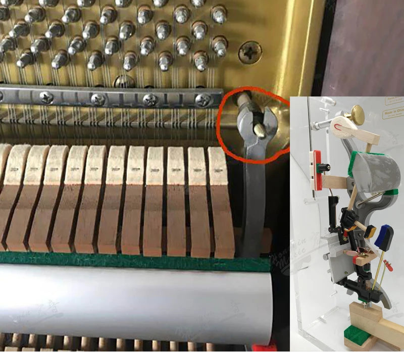 Piano Action Nut – Steel, Copper or Alloy