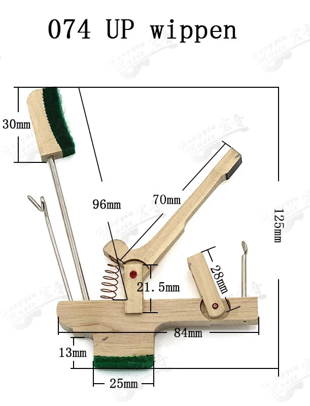 Piano Whippen Assembly