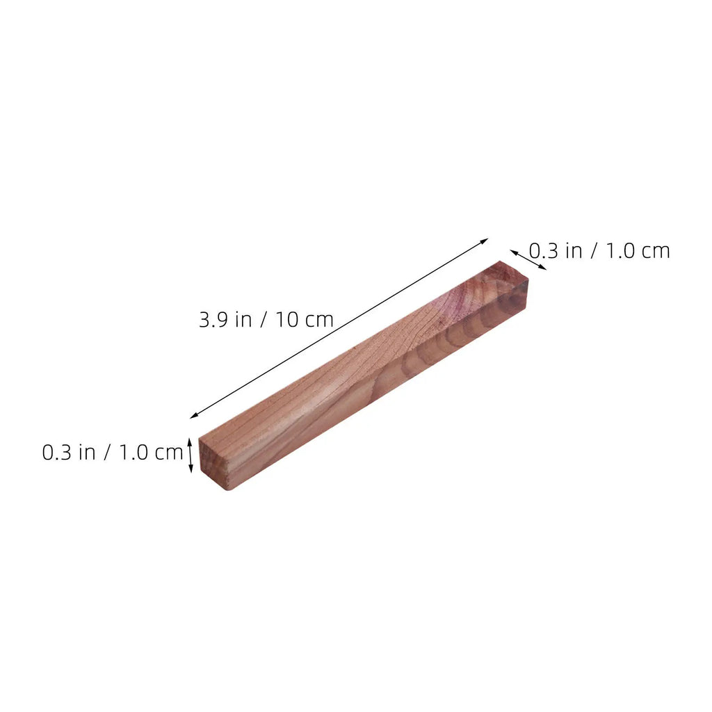 Cedar Wood Moth Repellent Blocks — Pack of 10