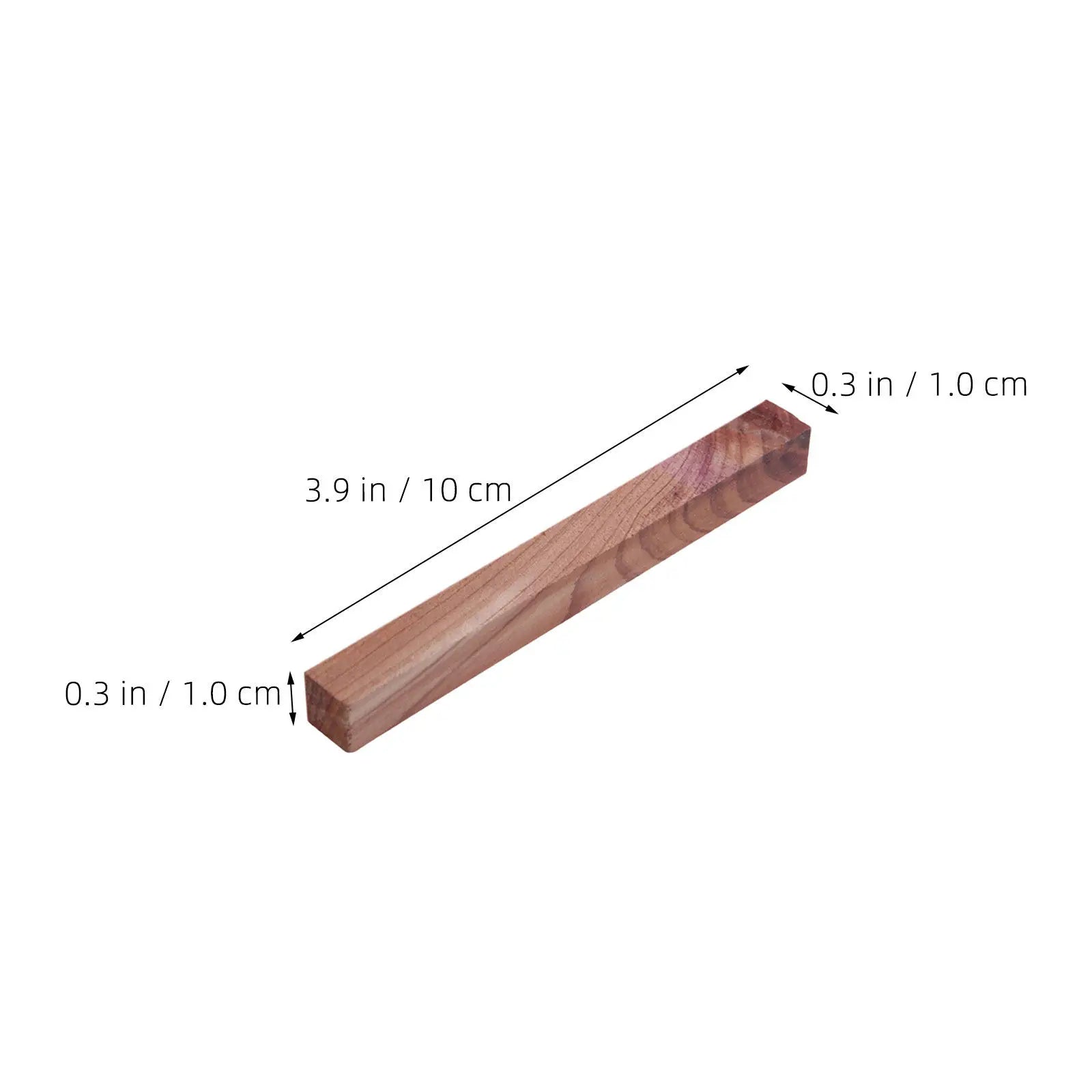 Cedar Wood Moth Repellent Blocks — Pack of 10