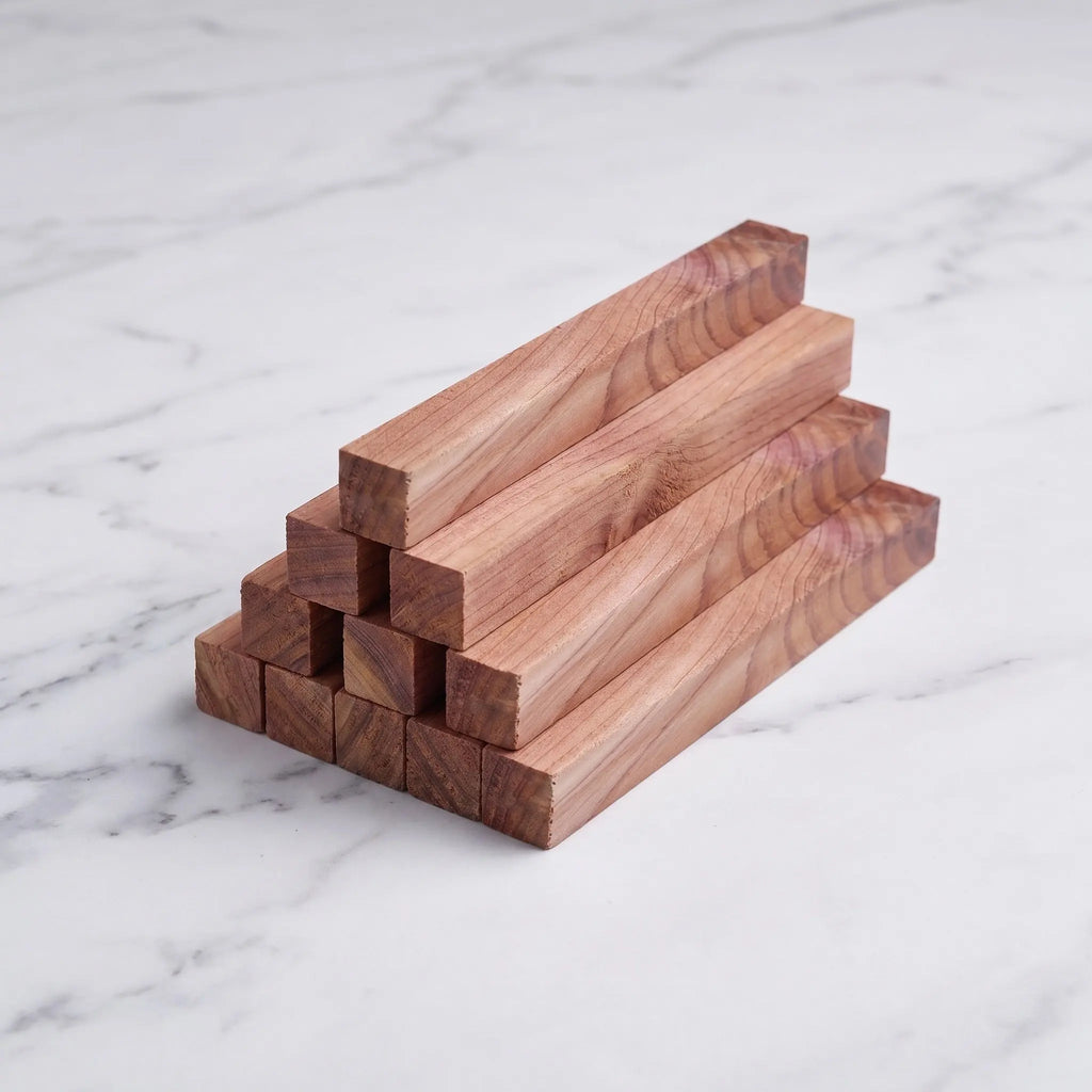 Cedar Wood Moth Repellent Blocks — Pack of 10