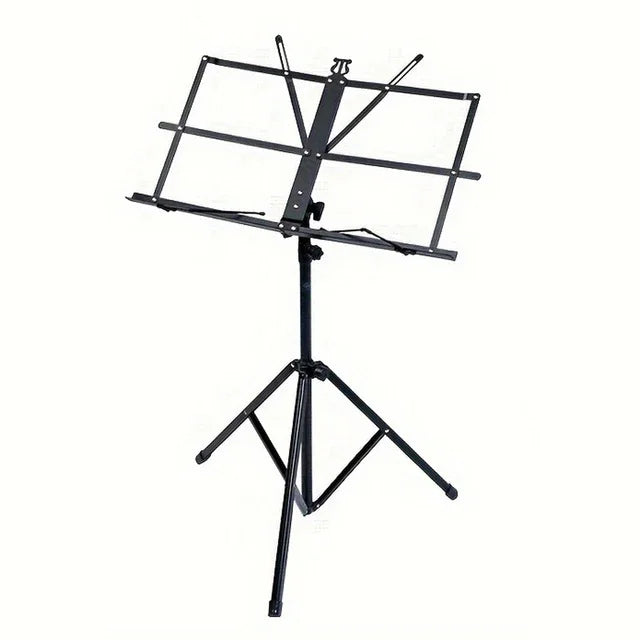 Music Stand 2 in 1 Dual Use Folding Sheet Music Stand