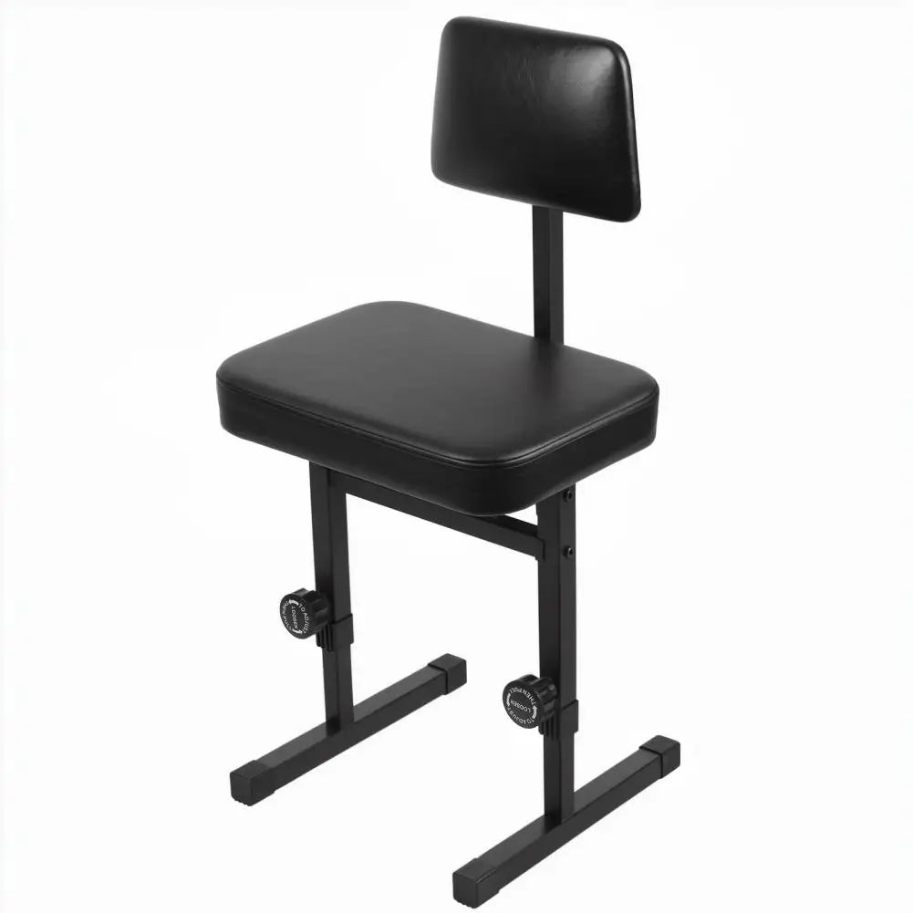 Adjustable Piano Bench with Backrest