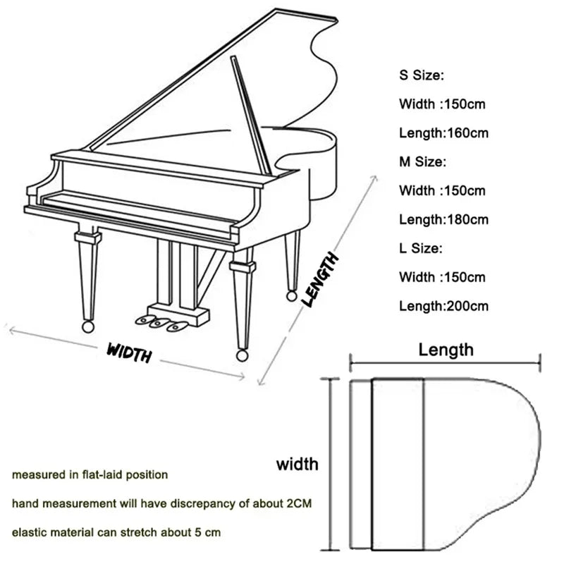 chart for piano cover