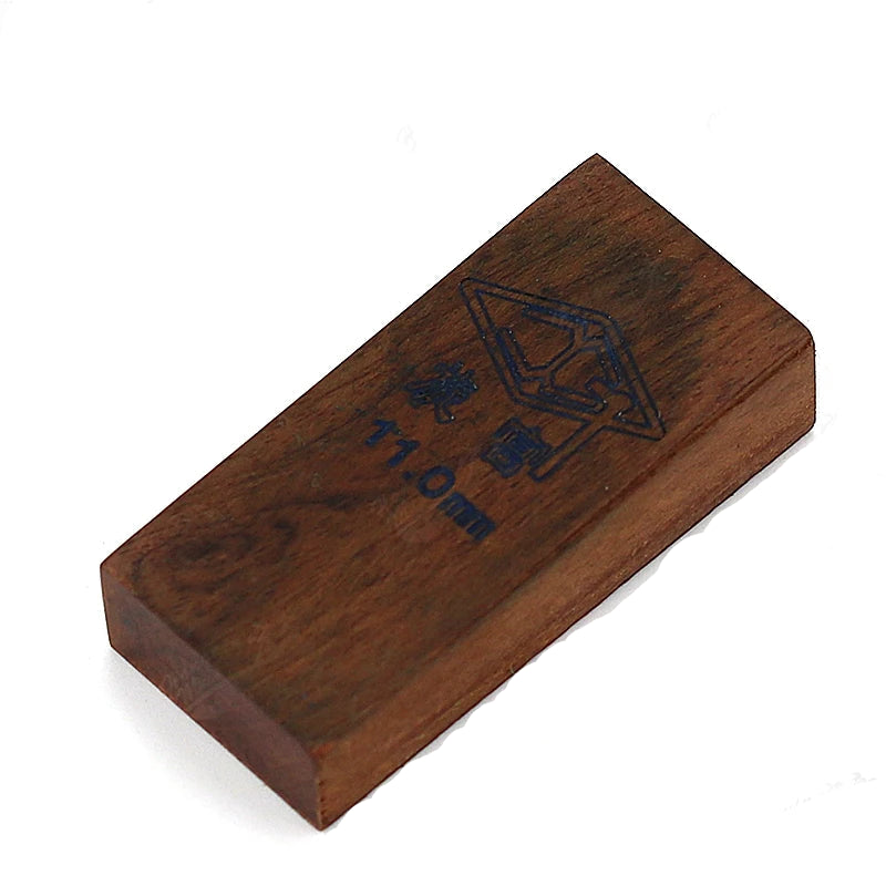 wooden key dip measuring block for piano regulation