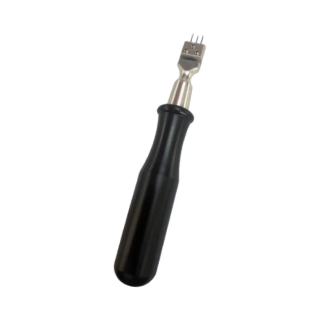 Piano hammer voicing tool with 3 needles